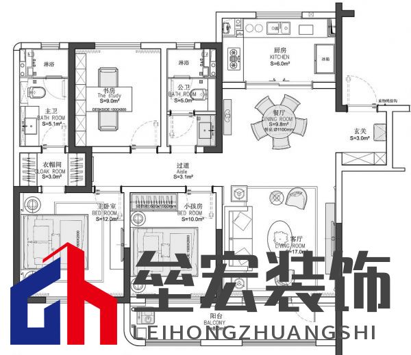 平簡(jiǎn)潔明亮之溫馨海灣