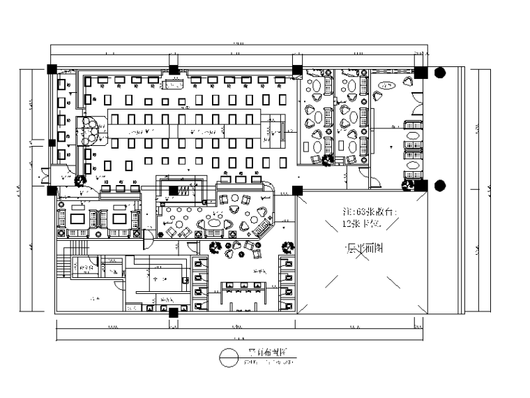 現(xiàn)代風(fēng)格酒吧全套CAD施工圖（含效果圖）